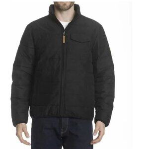 Gerry Men's New Bearwood Workwear Quilted Insulated Black Jacket M